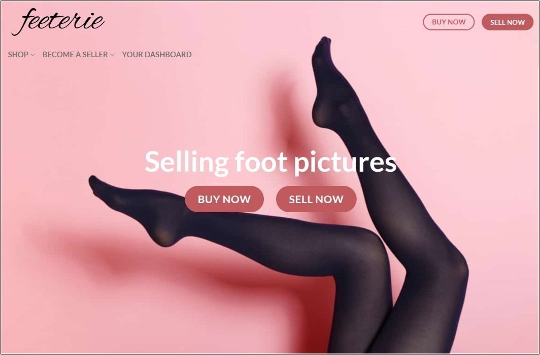 Feeterie signup page
